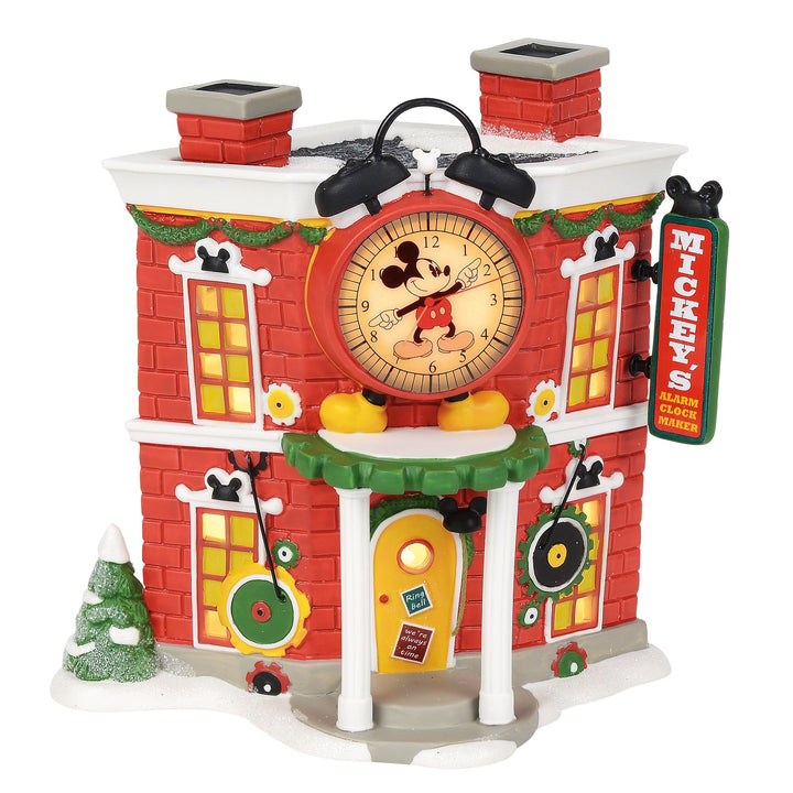 Disney Village | Mickey's Alarm Clock Shop | Lighted Buildings