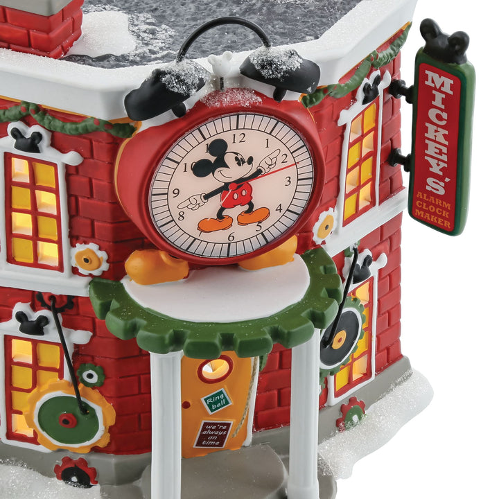 Disney Village | Mickey's Alarm Clock Shop | Lighted Buildings