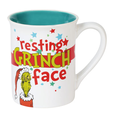 Grinch | Resting Grinch Face Mug | Mug