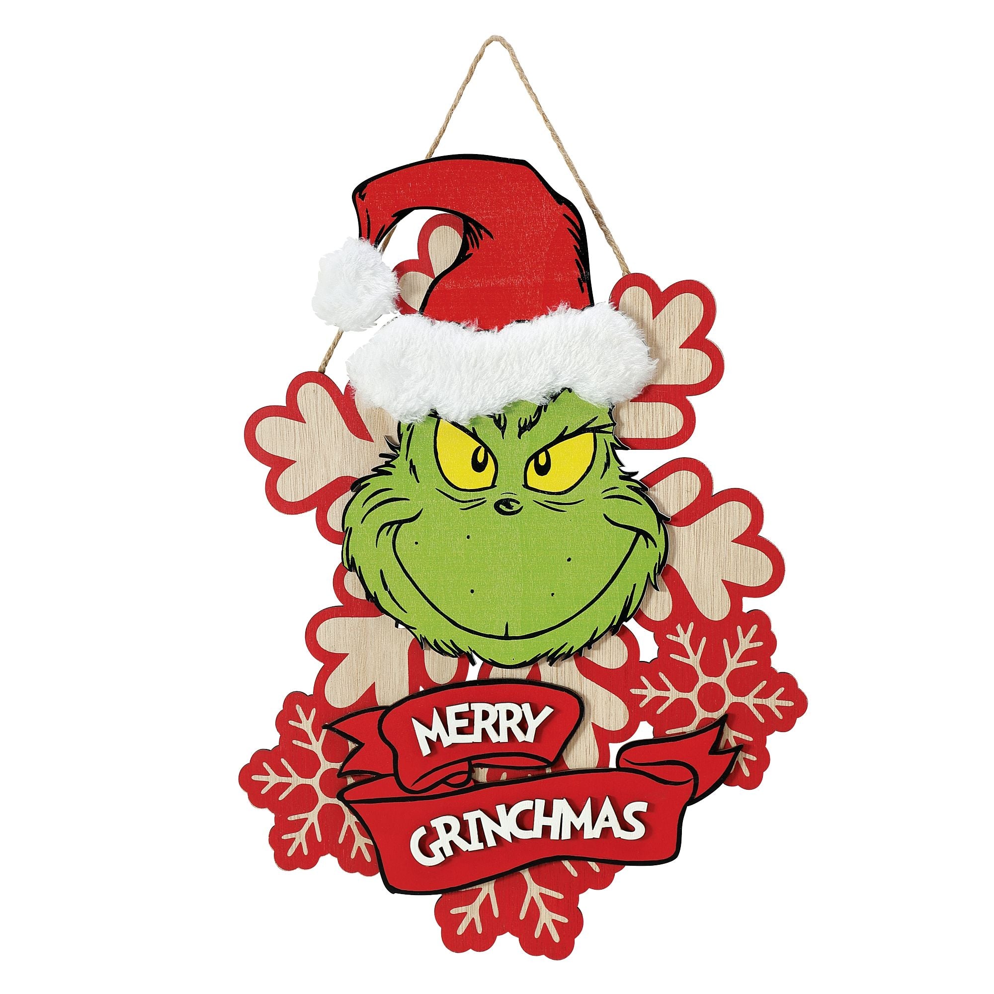 Enesco Flourish Grinch Easel Decor