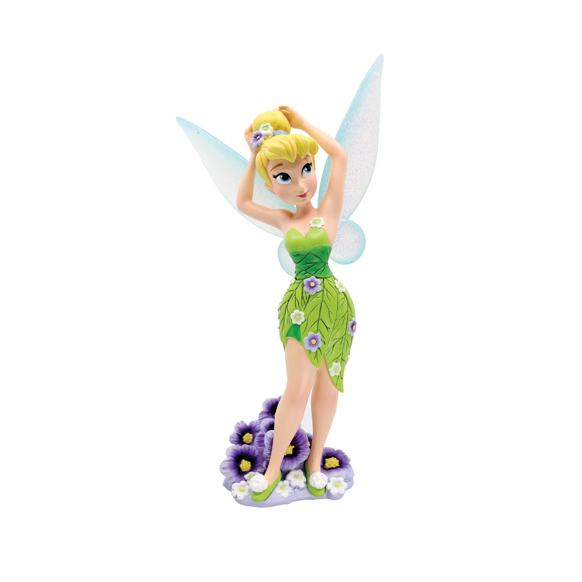 Enesco Tinker Bell Sitting in a Flower Disney Traditions Figurine