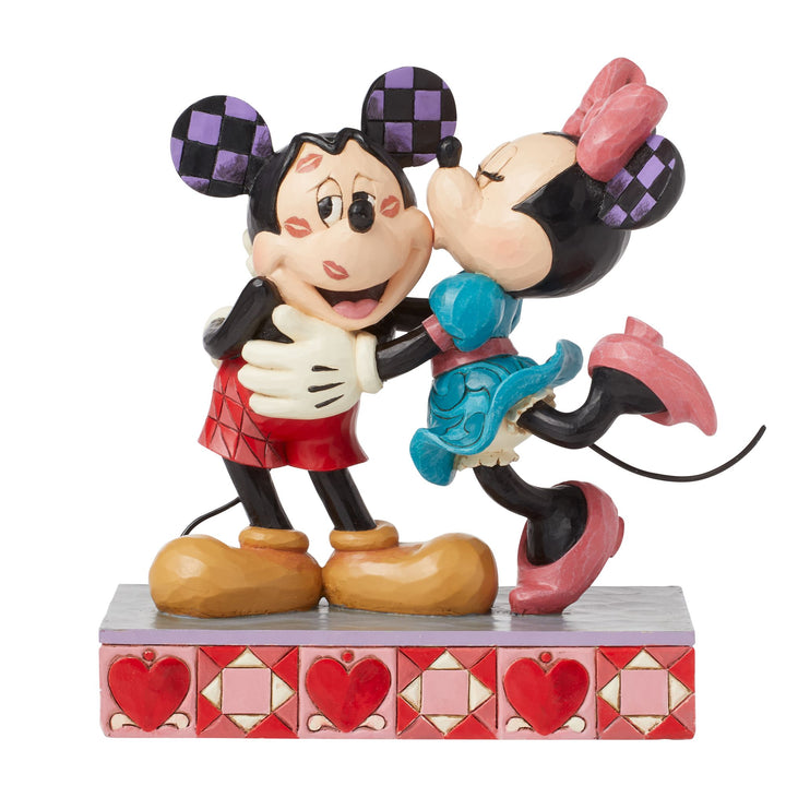 Disney Traditions | Mickey and Minnie Love Kisses | Figurine