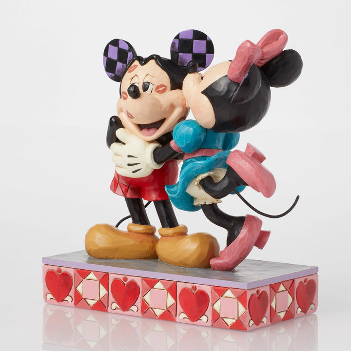 Disney Traditions | Mickey and Minnie Love Kisses | Figurine
