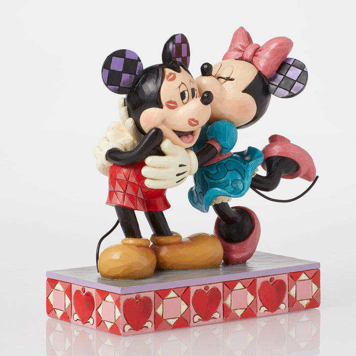 Disney Traditions | Mickey and Minnie Love Kisses | Figurine