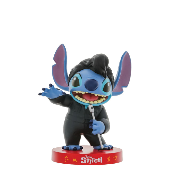 Grand Jester Studios | GJSTR Stitch Elvis 4.5" Leathe | Figurine