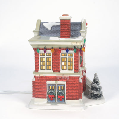 A Christmas Story Village | Cleveland Elementary School | Lighted Buildings