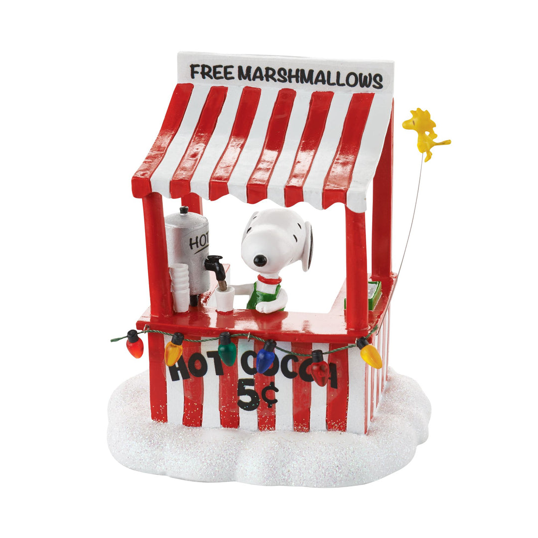 Peanuts Village | Snoopy's Cocoa Stand | Village Figures