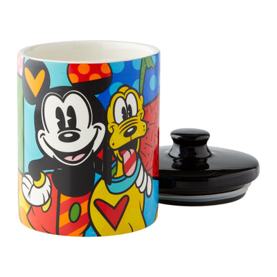 Disney Britto | Mickey Mouse & Pluto | Cookie Jar