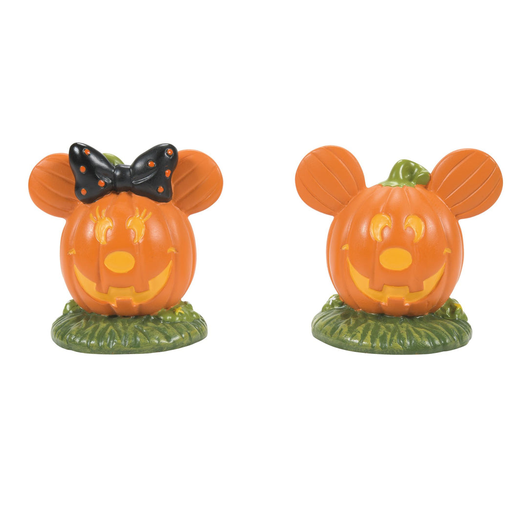 Disney Village | Mickey's Pumpkintown Topiaries | Village Figures