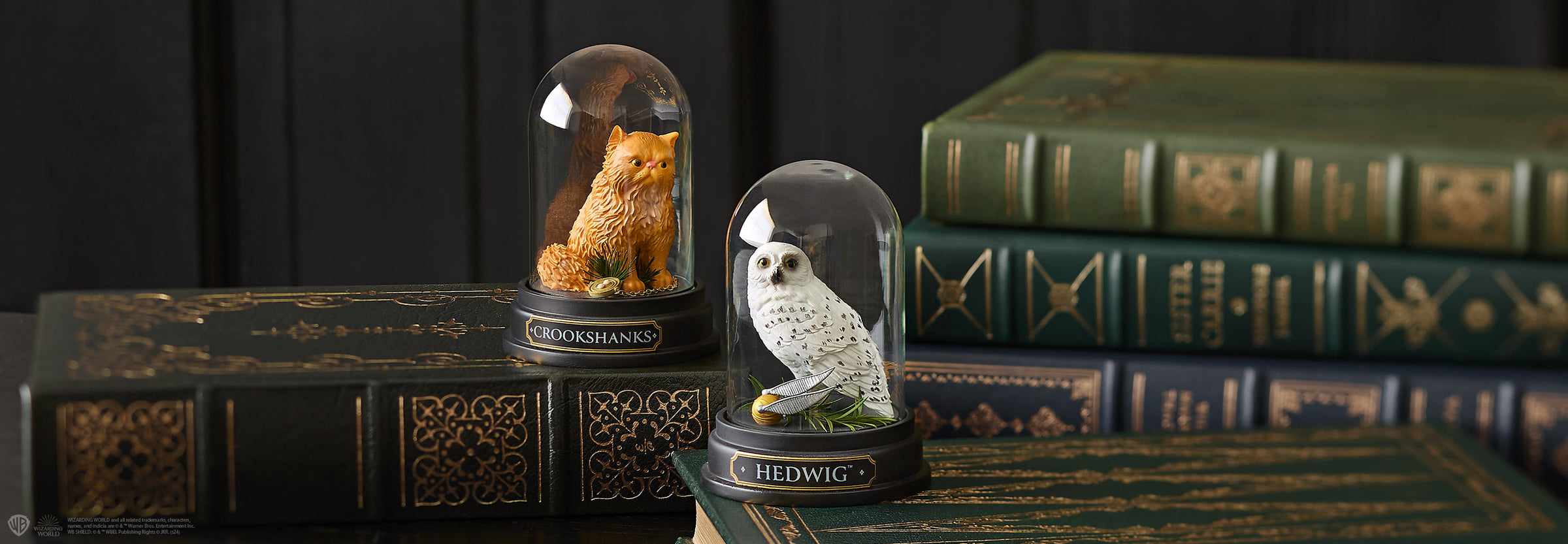 harry potter cloches on books
