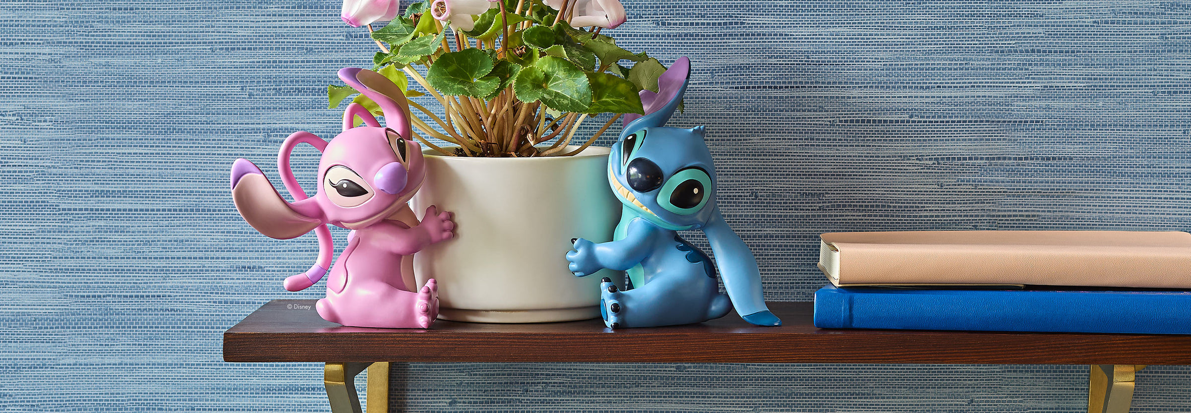 stitch characters shelf display