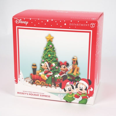 Disney Village | Mickey's Holiday Express | Village Figures