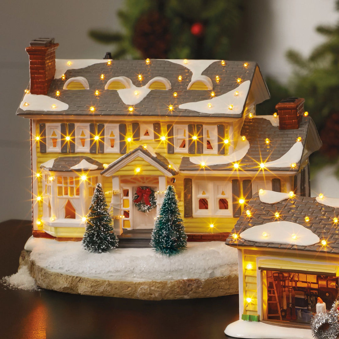Original Snow Village | The Griswold Holiday House | Lighted Buildings