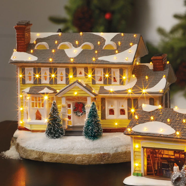 Original Snow Village | The Griswold Holiday House | Lighted Buildings