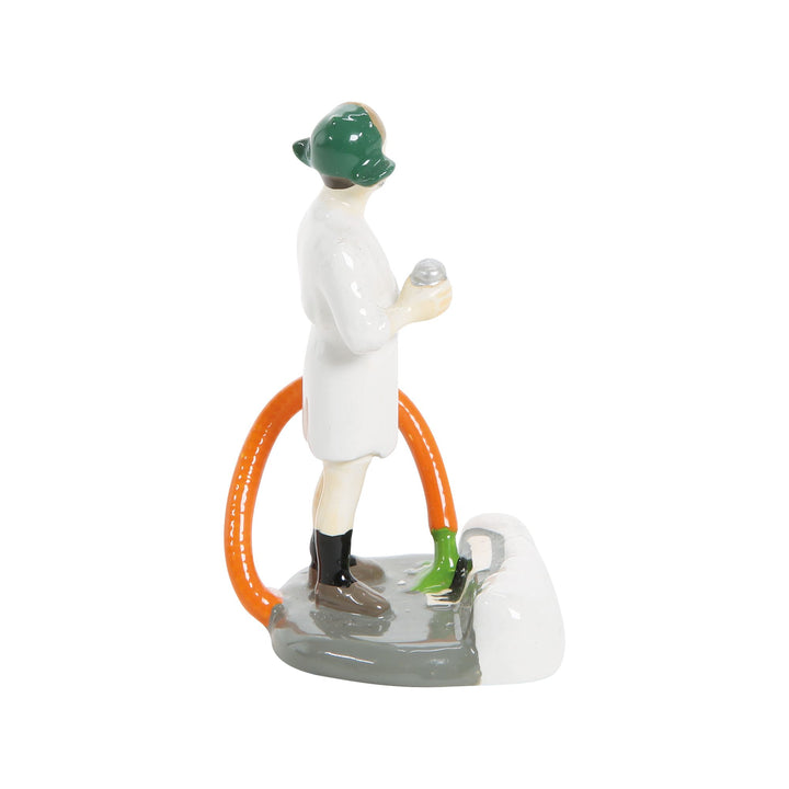 Original Snow Village | Cousin Eddie In The Morning | Village Figures