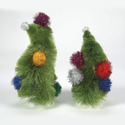 Grinch Villages | Wonky Trees, Set of 2 | Tree