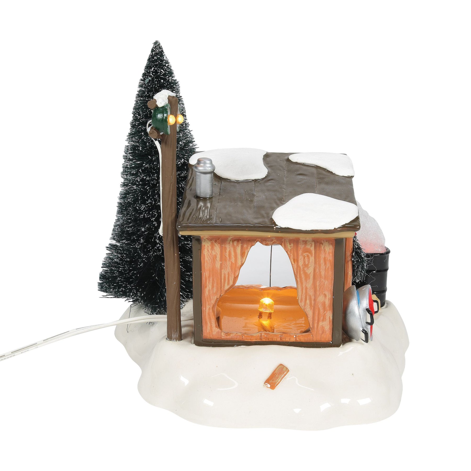 Dipartimento 56 Snow Village Griswold Cugino Eddie nel mattino 4030741 Dipartimento 56 Snow Village Griswold Cugino Eddie nel mattino 4030741