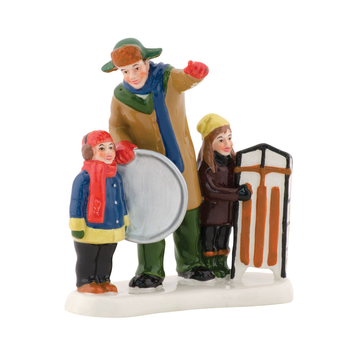 Original Snow Village | Christmas Vacation - Bingo | Village Figures