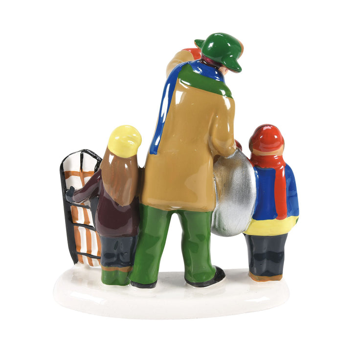 Original Snow Village | Christmas Vacation - Bingo | Village Figures
