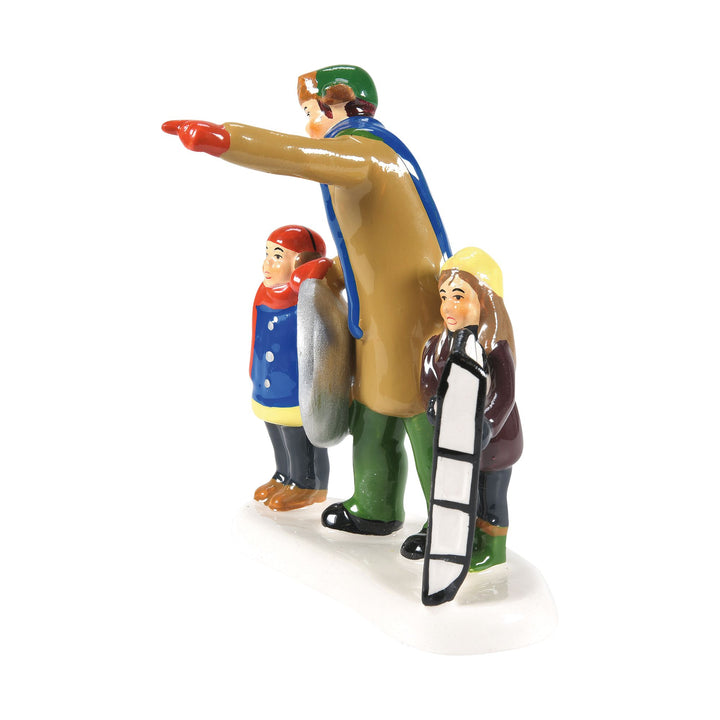Original Snow Village | Christmas Vacation - Bingo | Village Figures