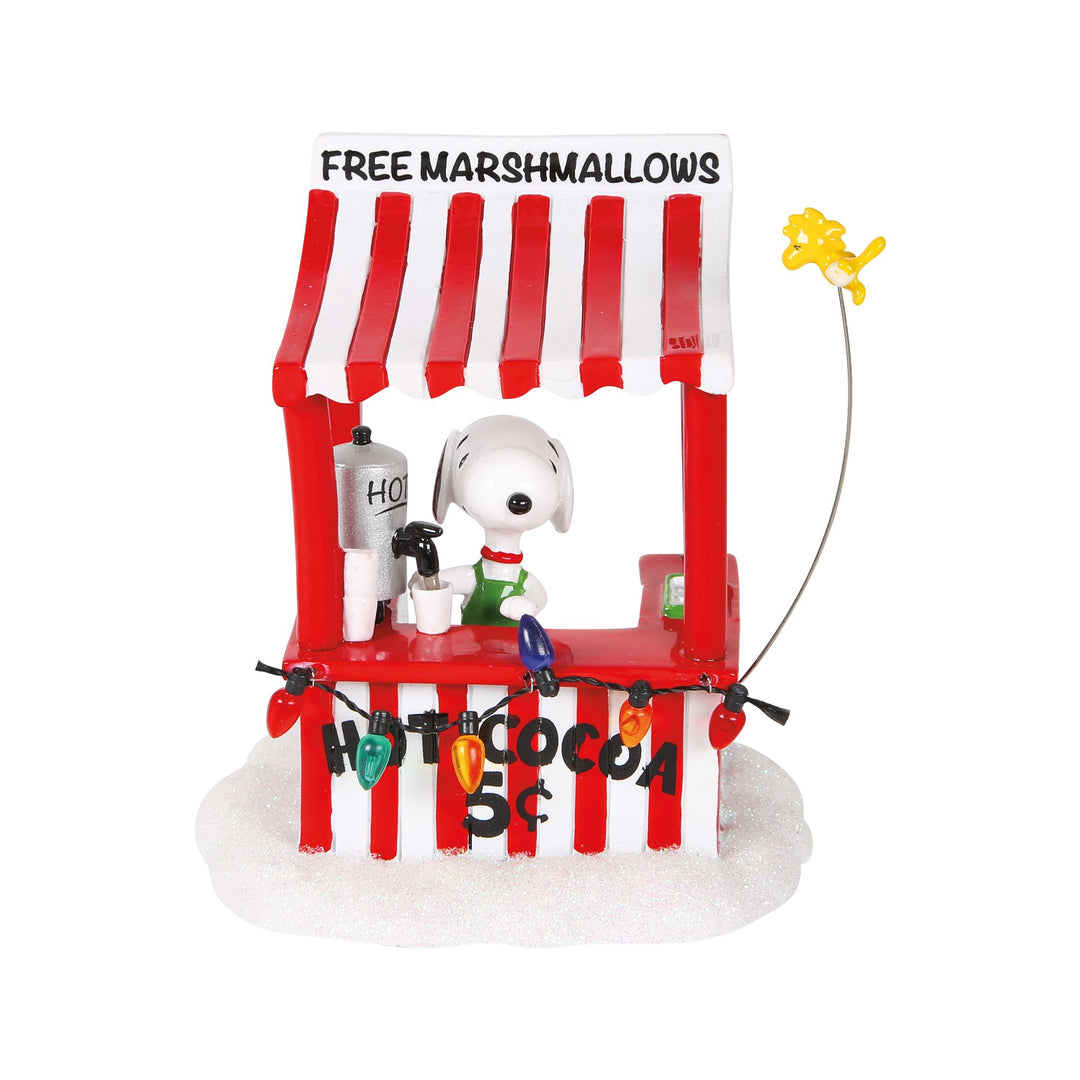 Peanuts Village | Snoopy's Cocoa Stand | Village Figures