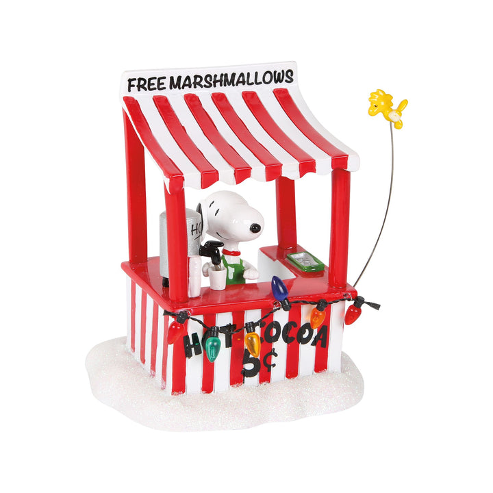 Peanuts Village | Snoopy's Cocoa Stand | Village Figures