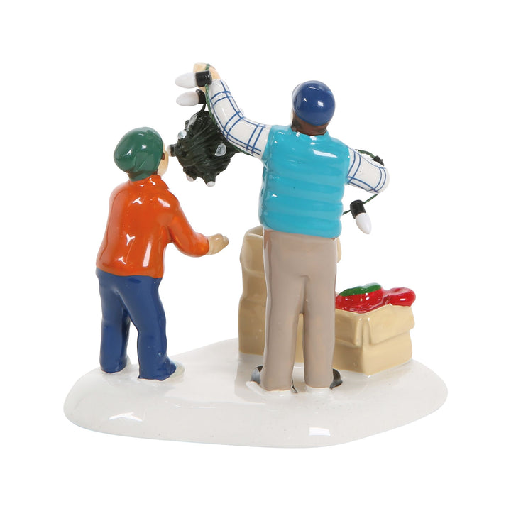 Original Snow Village | Clark & Rusty Cont. Tradition | Village Figures