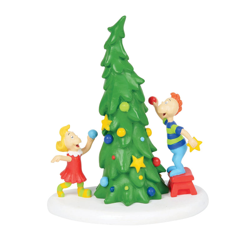 Grinch Villages | Who-Ville Christmas Tree | Village Figures