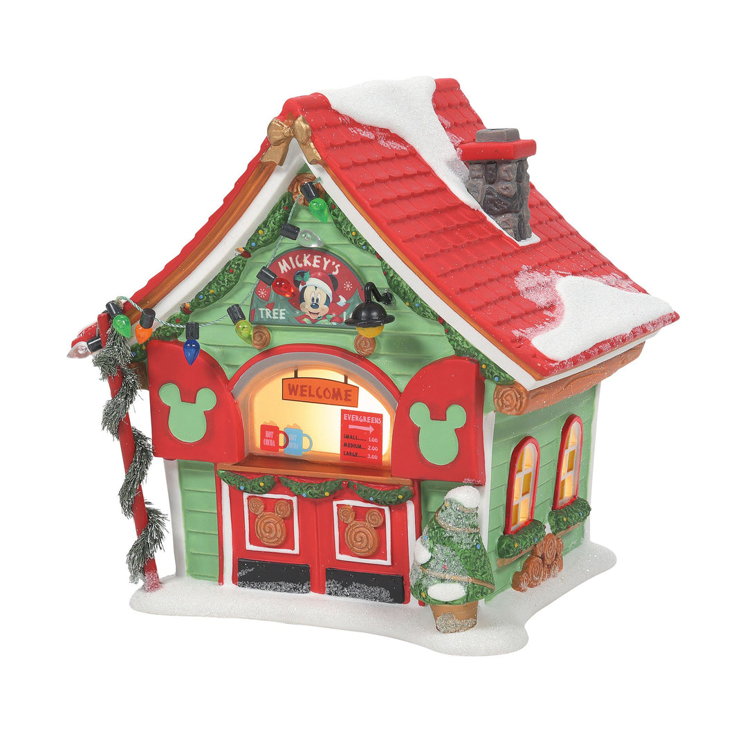 Disney Village | Mickey's Tree Lot | Lighted Buildings