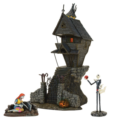 Nightmare Before Christmas VLG | Jack's House with Jack & Sally | Lighted Buildings