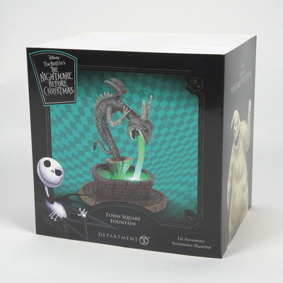 Nightmare Before Christmas VLG | Town Square Fountain | Village Figures