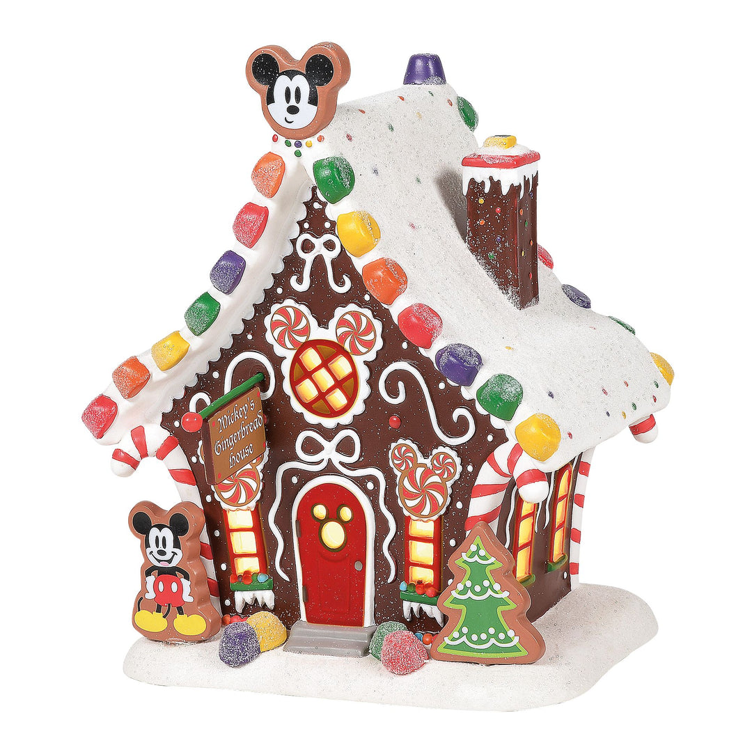 Disney Village | Mickey's Gingerbread House | Lighted Buildings