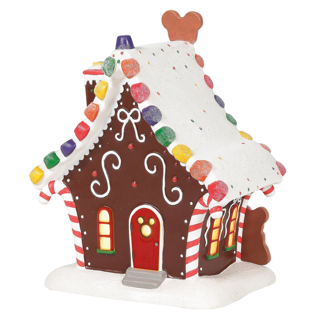 Disney Village | Mickey's Gingerbread House | Lighted Buildings