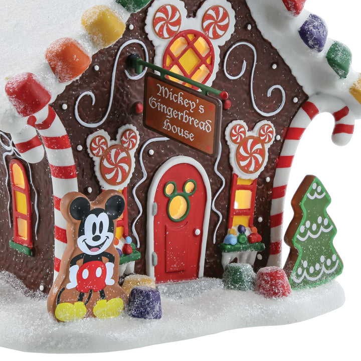 Disney Village | Mickey's Gingerbread House | Lighted Buildings
