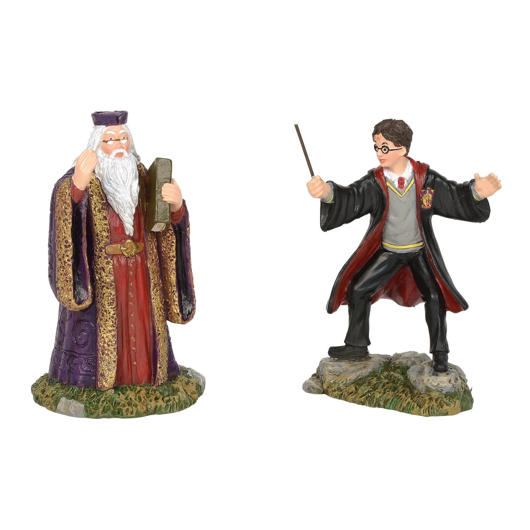 Harry Potter Village | Harry And The Headmaster | Village Figures