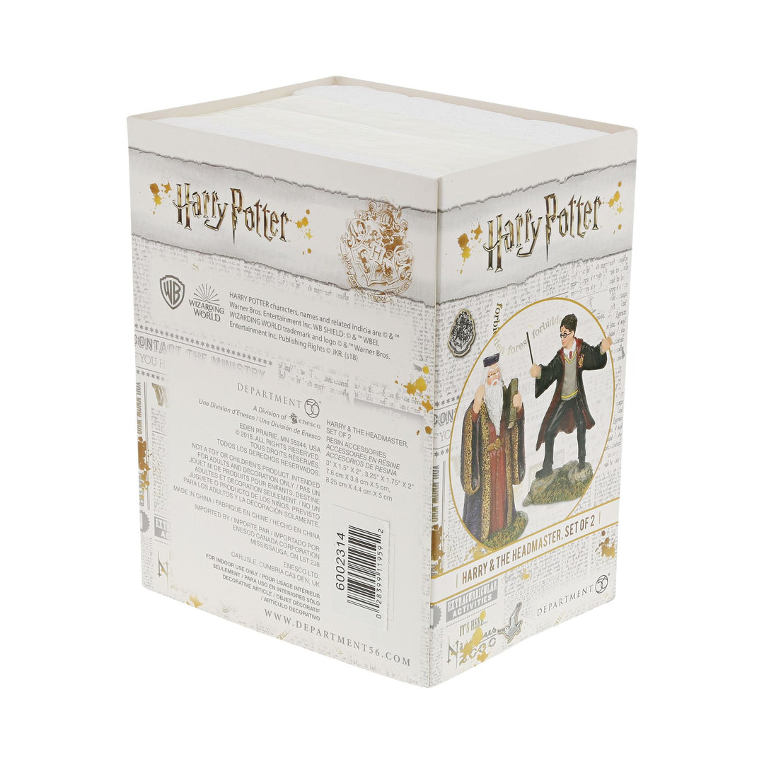 Harry Potter Village | Harry And The Headmaster | Village Figures