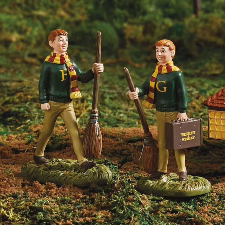 Harry Potter Village | Fred &amp; George Weasley | Village Figures