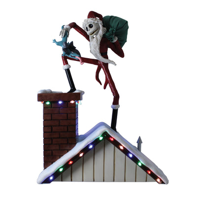Disney Showcase | Santa Jack with lights | Figurine