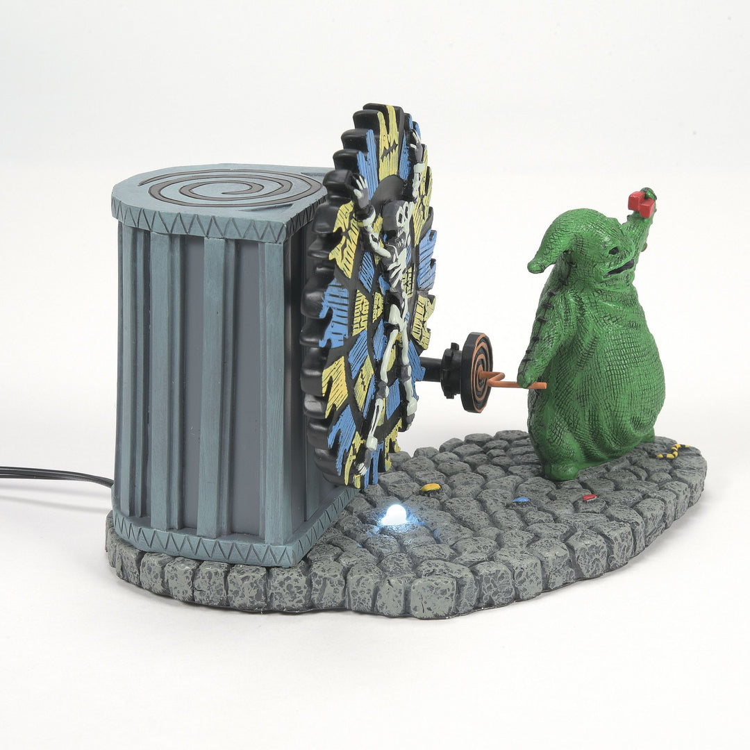 Nightmare Before Christmas VLG | Oogie Boogie Gives a Spin | Village Animated Accessories