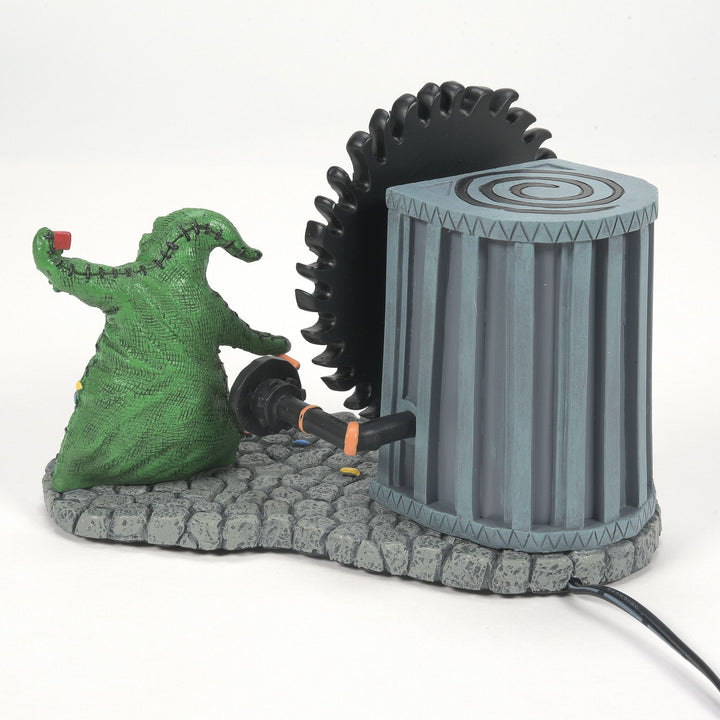 Nightmare Before Christmas VLG | Oogie Boogie Gives a Spin | Village Animated Accessories