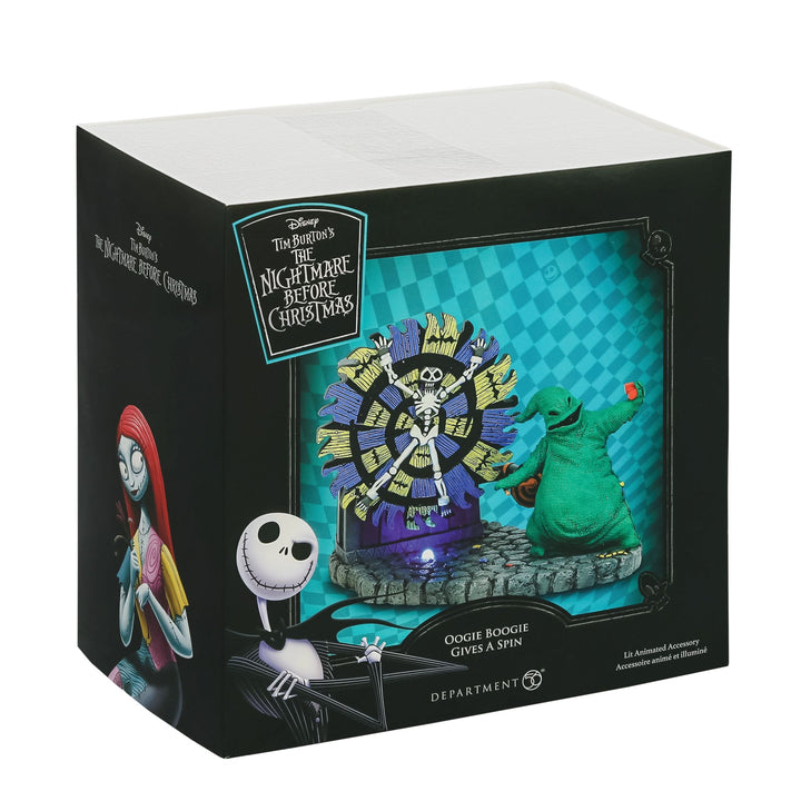 Nightmare Before Christmas VLG | Oogie Boogie Gives a Spin | Village Animated Accessories
