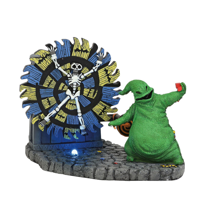 Nightmare Before Christmas VLG | Oogie Boogie Gives a Spin | Village Animated Accessories