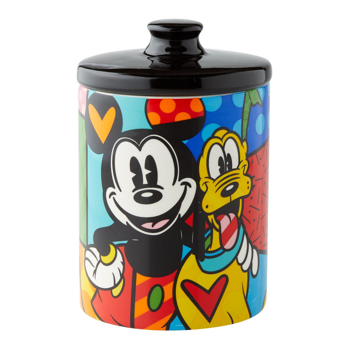 Disney Britto | Mickey Mouse & Pluto | Cookie Jar