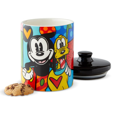 Disney Britto | Mickey Mouse & Pluto | Cookie Jar