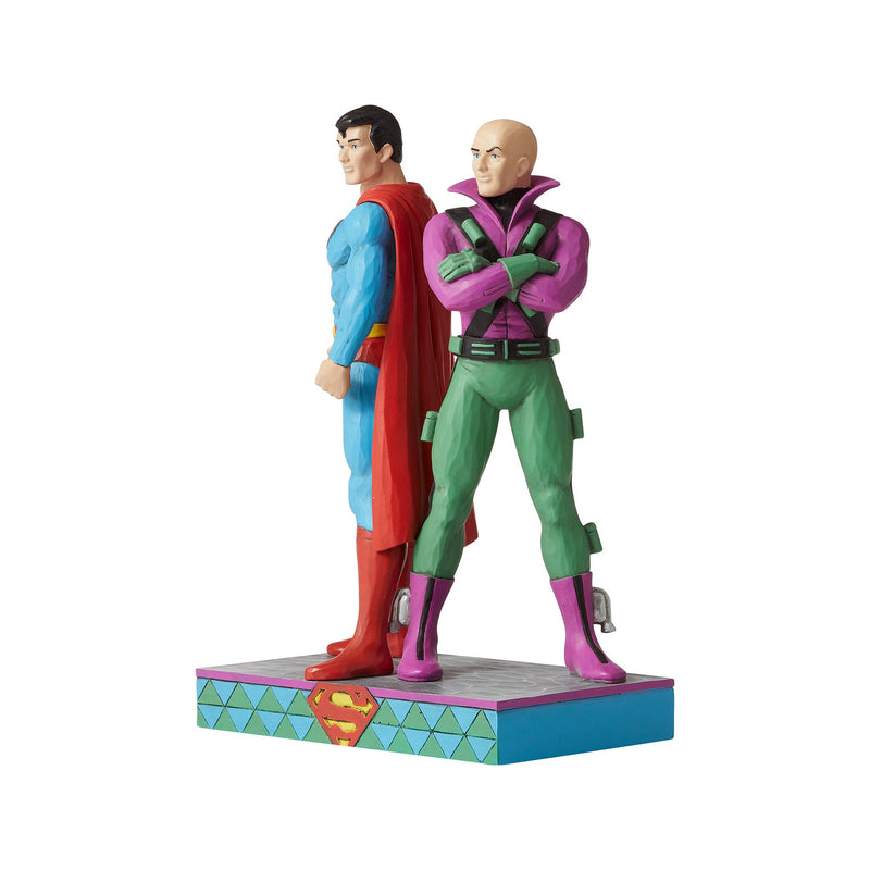 DC Comics by Jim Shore | Superman and Lex Luthor | Figurine