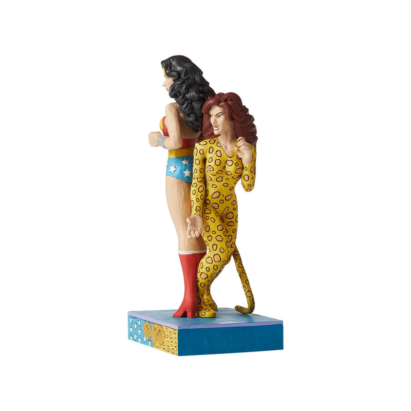 DC Comics by Jim Shore | Wonder Woman and Cheetah | Figurine