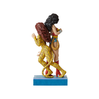 DC Comics by Jim Shore | Wonder Woman and Cheetah | Figurine