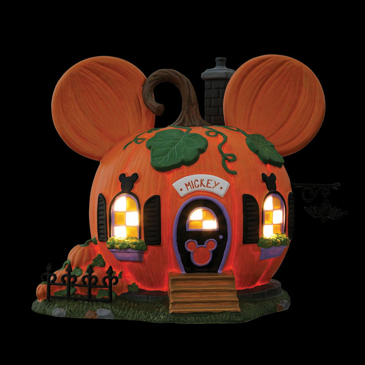 Disney Village | Mickey's Pumpkintown House | Lighted Buildings