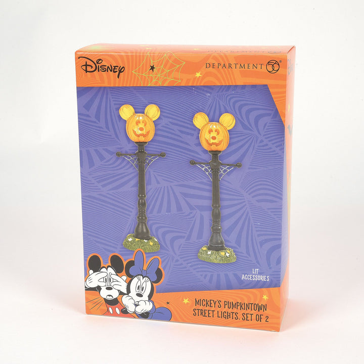 Disney Village | Mickey's Pumpkintown St Lights | Village Figures