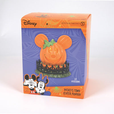 Disney Village | Mickey's Town Center Pumpkin | Village Figures